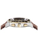 Salvatore Ferragamo 1927 Chrono Analog Black Dial Brown Leather Strap Watch for Men - SFKZ00323