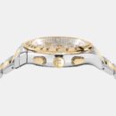 Salvatore Ferragamo 1927 Chrono Silver Dial Two Tone Steel Strap Watch for Men - SFKZ00523