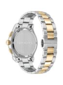 Salvatore Ferragamo 1927 Chrono Silver Dial Two Tone Steel Strap Watch for Men - SFKZ00523