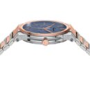 Salvatore Ferragamo Contemporary Sapphire Blue Dial Two Tone Steel Strap Watch for Men - SFHP007-20
