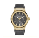 Salvatore Ferragamo F-80 Classic Black Dial Black Rubber Strap Watch for Men - SFHY01621