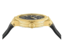 Salvatore Ferragamo F-80 Classic Black Dial Black Rubber Strap Watch for Men - SFHY01621