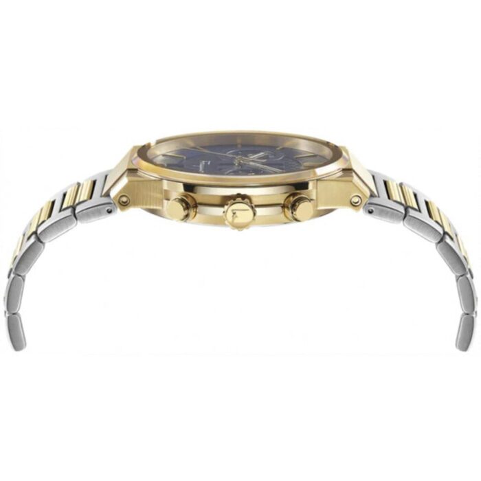 Salvatore Ferragamo F-80 Classic Black Dial Two Tone Steel Strap Watch for Men - SFME00921 - Image 3