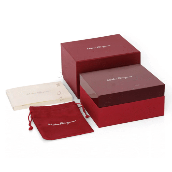 Salvatore Ferragamo F-80 Classic Red Dial Red Rubber Strap Watch for Men - SFHY02422 - Image 4