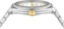 Salvatore Ferragamo F-80 Classic Silver Dial Silver Steel Strap Watch for Men - SFHY02922