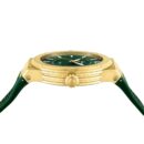 Salvatore Ferragamo F-80 Green Dial Green Rubber Strap Watch for Men - SFHY02022
