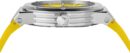 Salvatore Ferragamo F-80 Quartz Yellow Dial Yellow Rubber Strap Watch for Men - SFHY01222