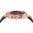 Salvatore Ferragamo Sapphire Chrono Brown Dial Brown Rubber Strap Watch for Men - SFME01023