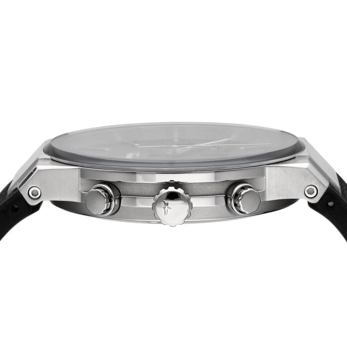 Salvatore Ferragamo Sapphire Chronograph Black Dial Black Silicone Strap Watch for Men - SFME00121 - Image 4
