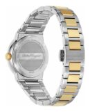 Salvatore Ferragamo Sapphire Silver Dial Two Tone Steel Strap Watch for Men - SFHP00520