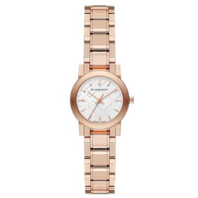 Burberry Ladies Swiss Rose Gold 26mm Watch - BU9204
