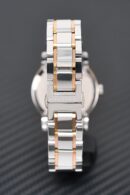 Burberry Ladies Watch Check Stamped Two Tone 34mm - BU9105