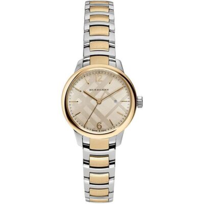 Burberry Ladies Watch Swiss Classic Two Tone 32mm - BU10118