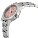Burberry Ladies Watch The City Check Diamonds Pink - BU9223