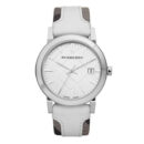 Burberry Ladies Watch The City Check White - BU9019