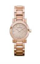 Burberry Ladies Watch The City Diamonds 26mm Rose Gold - BU9215