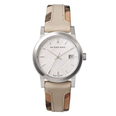 Burberry Ladies Watch The City Haymarket 34mm Check - BU9132