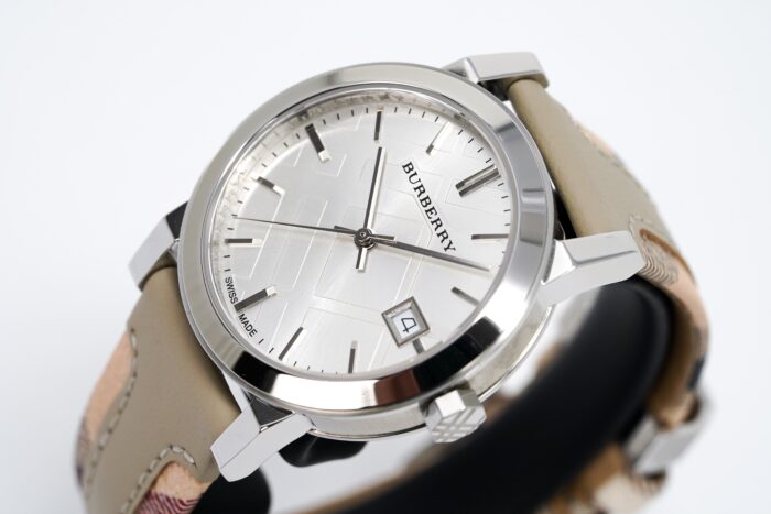 Burberry Ladies Watch The City Haymarket 34mm Check - BU9132 - Image 3