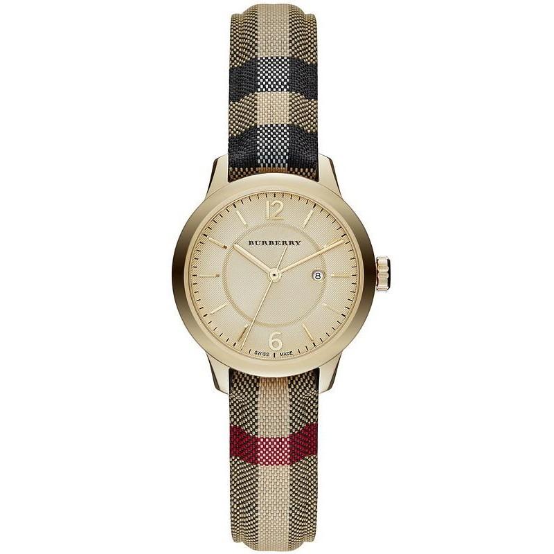 Burberry Ladies Watch The Classic 32mm Yellow Gold - BU10104