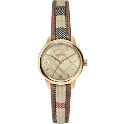 Burberry Ladies Watch The Classic 32mm Yellow Gold - BU10114