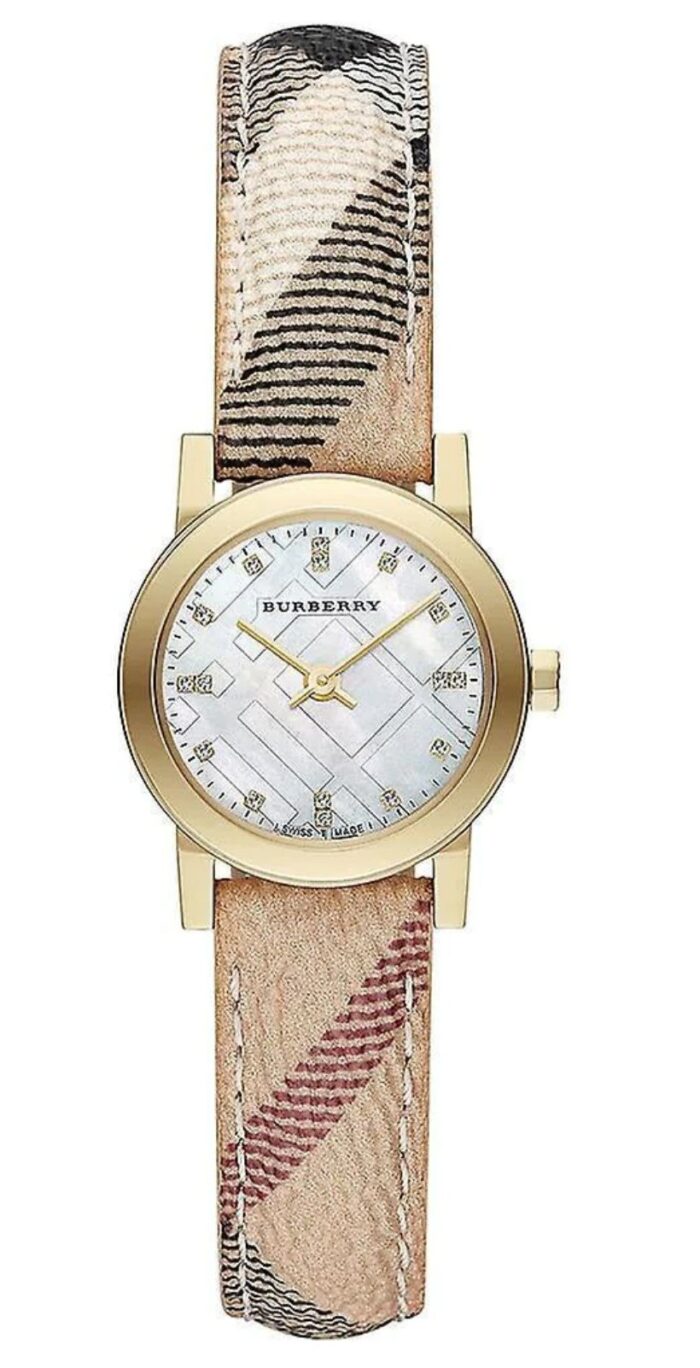 Burberry Ladies Watch The Classic City 26mm Diamond Yellow Gold - BU9226 - Image 2