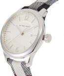 Burberry Ladies Watch The Classic Horseferry 32mm Silver - BU10103
