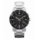 Burberry Men's Watch 42mm Chronograph The City Silver - BU9380
