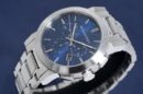 Burberry Men's Watch Chronograph The City 42mm Blue - BU9363