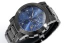 Burberry Men's Watch Chronograph The City 42mm Gun Metal - BU9365