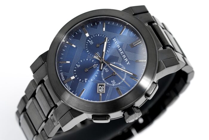 Burberry Men's Watch Chronograph The City 42mm Gun Metal - BU9365 - Image 6