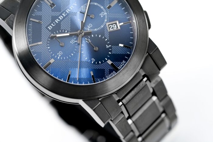 Burberry Men's Watch Chronograph The City 42mm Gun Metal - BU9365 - Image 4