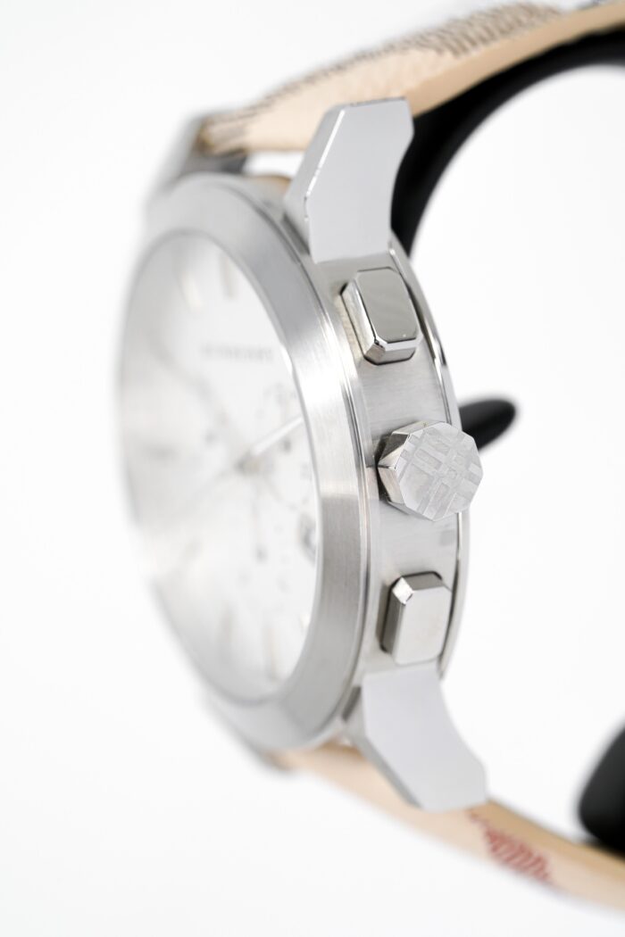 Burberry Men's Watch Chronograph The City 42mm Nova Check - BU9360 - Image 4