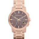 Burberry Men's Watch Chronograph The City 42mm Rose Gold - BU9353