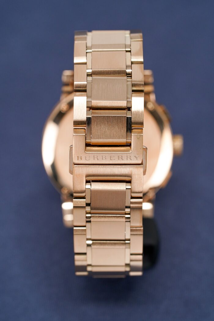 Burberry Men's Watch Chronograph The City 42mm Rose Gold - BU9353 - Image 5