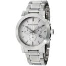 Burberry Men's Watch Chronograph The City 42mm Silver - BU9350
