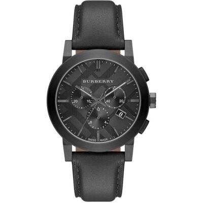 Burberry Men's Watch Chronograph The City Black - BU9364