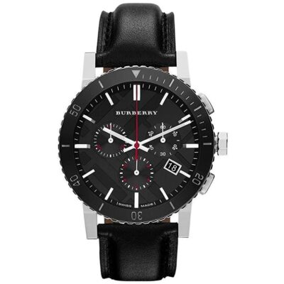 Burberry Men's Watch Chronograph The City Black - BU9382