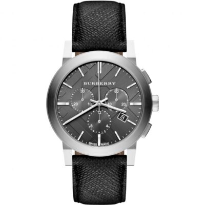 Burberry Men's Watch Chronograph The City Grey - BU9362