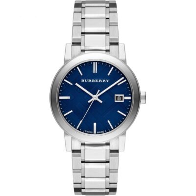Burberry Men's Watch The City 38mm Steel Blue - BU9031