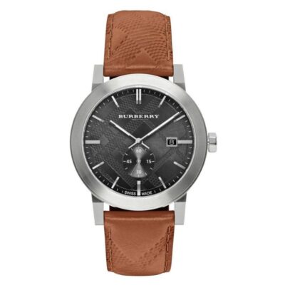 Burberry Men's Watch The City 42mm Black Brown - BU9905