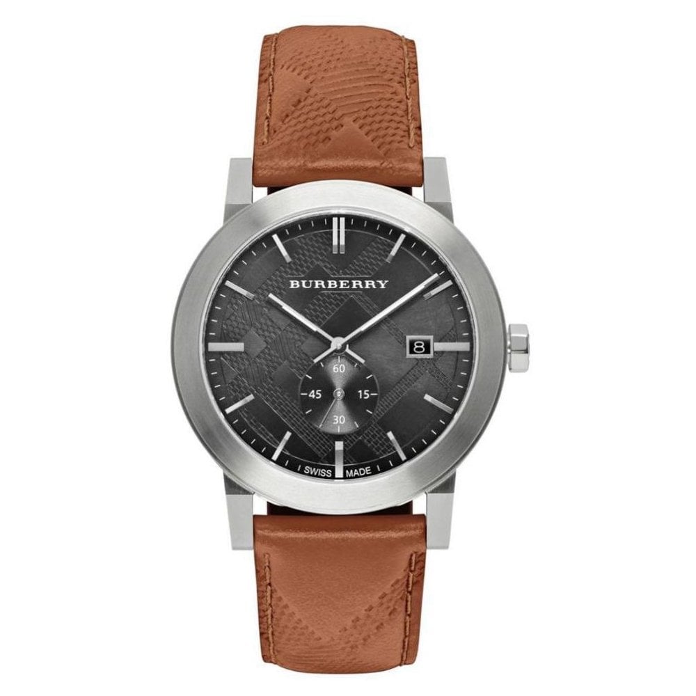 Burberry Men's Watch The City 42mm Black Brown - BU9905