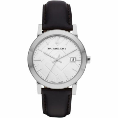 Burberry Men's Watch The City Black Leather - BU9008