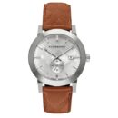 Burberry Men's Watch The City Silver Brown - BU9904