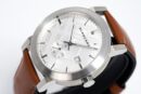 Burberry Men's Watch The City Silver Brown - BU9904