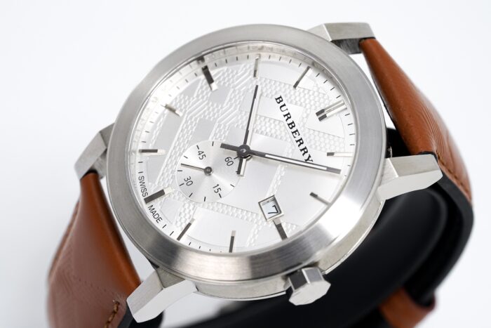 Burberry Men's Watch The City Silver Brown - BU9904 - Image 2