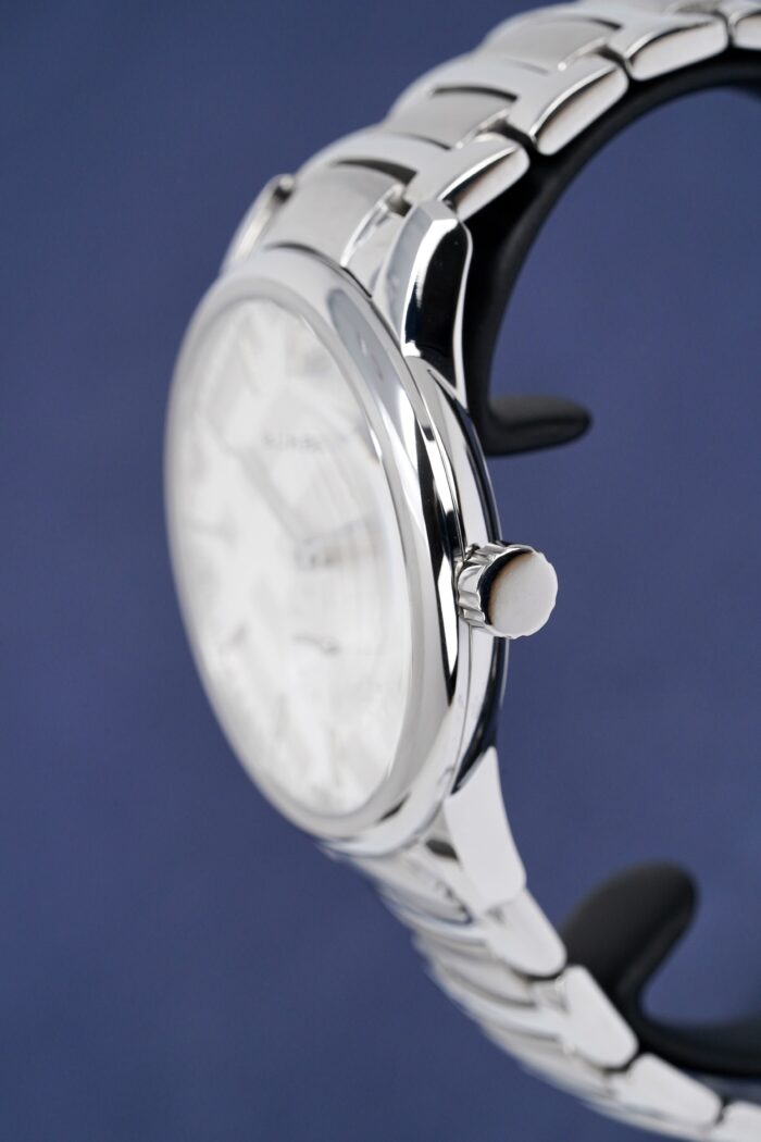 Burberry Men's Watch The Classic 40mm Silver - BU10004 - Image 4