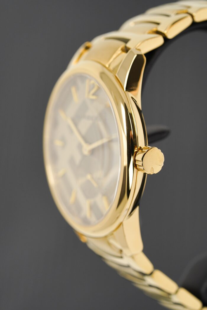 Burberry Men's Watch The Classic 40mm Yellow Gold - BU10006 - Image 3