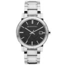Burberry Unisex Watch The City 38mm Steel Black - BU9001