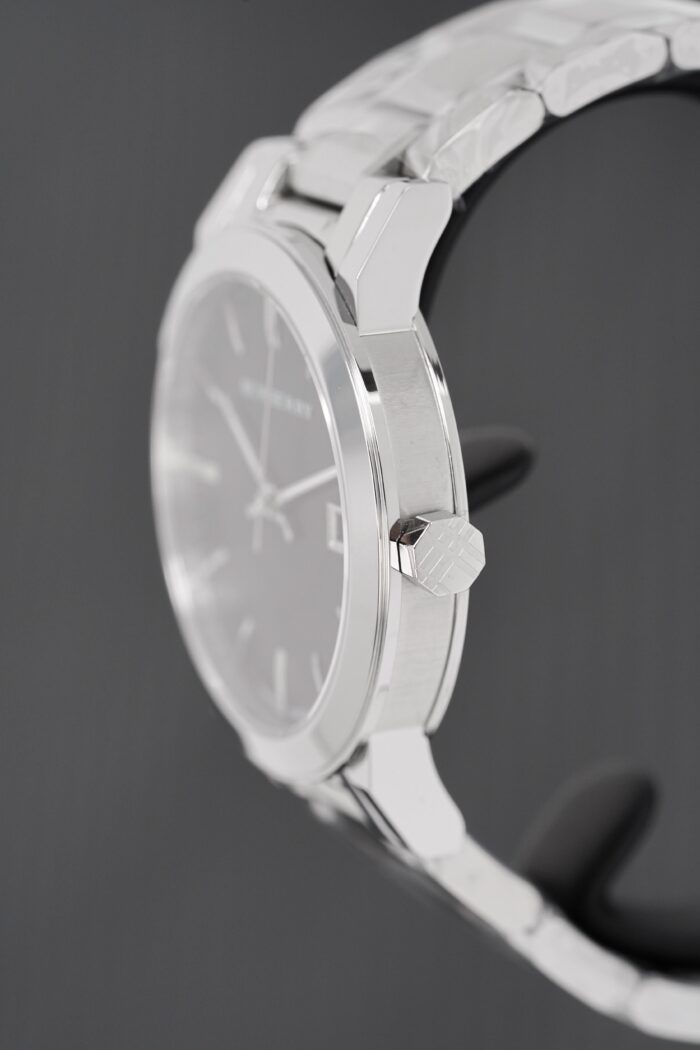 Burberry Unisex Watch The City 38mm Steel Black - BU9001 - Image 3