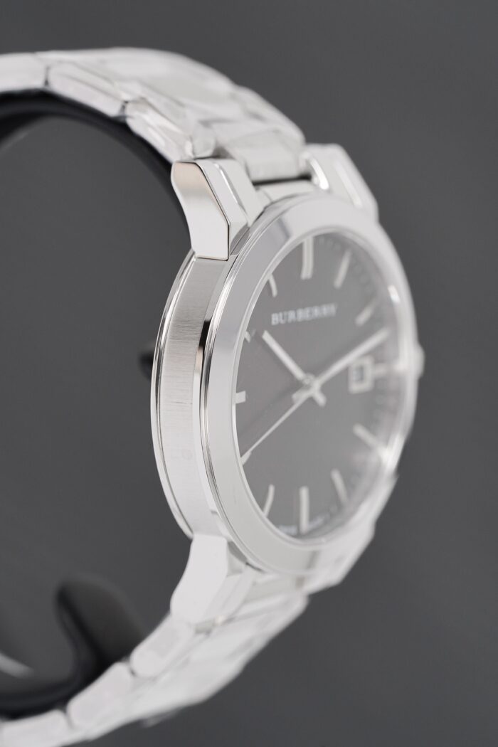 Burberry Unisex Watch The City 38mm Steel Black - BU9001 - Image 4